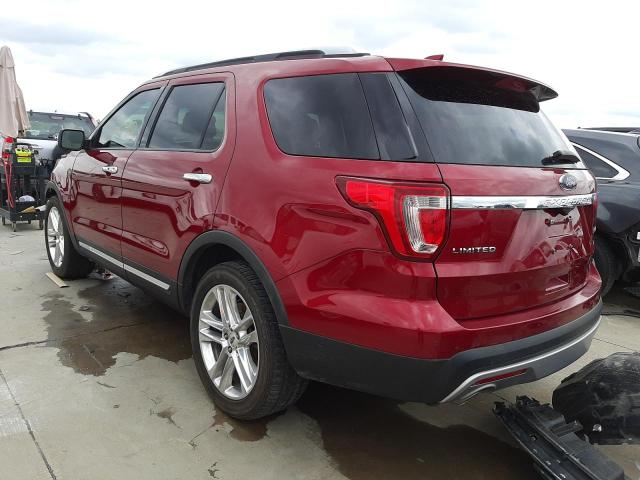 Photo 3 from auction – 2016 FORD EXPLORER L with VIN 1FM5K7F84GGC71386