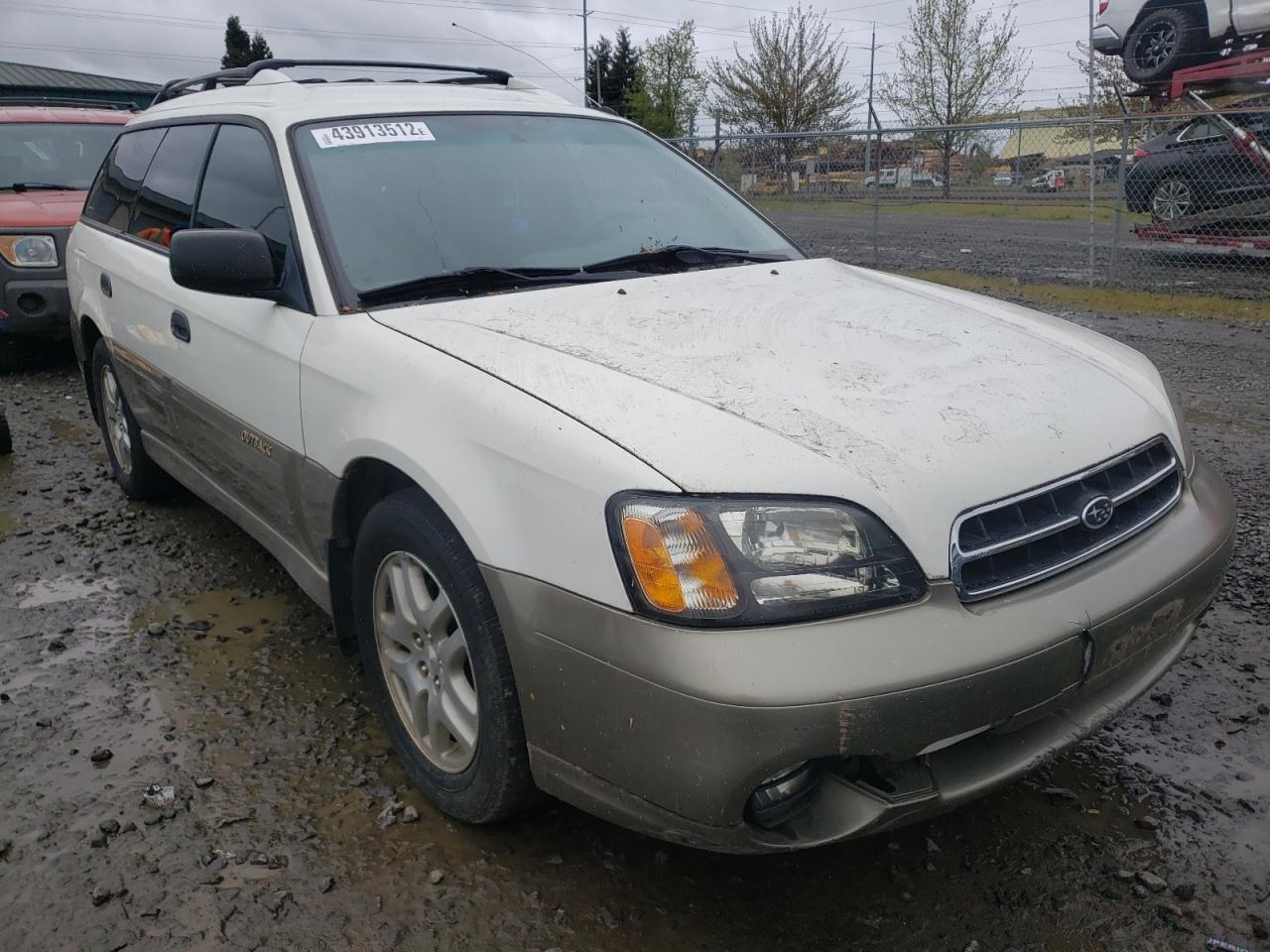 SUBARU LEGACY 2000 with VIN 4S3BH6659Y7622509 - Photo from auction