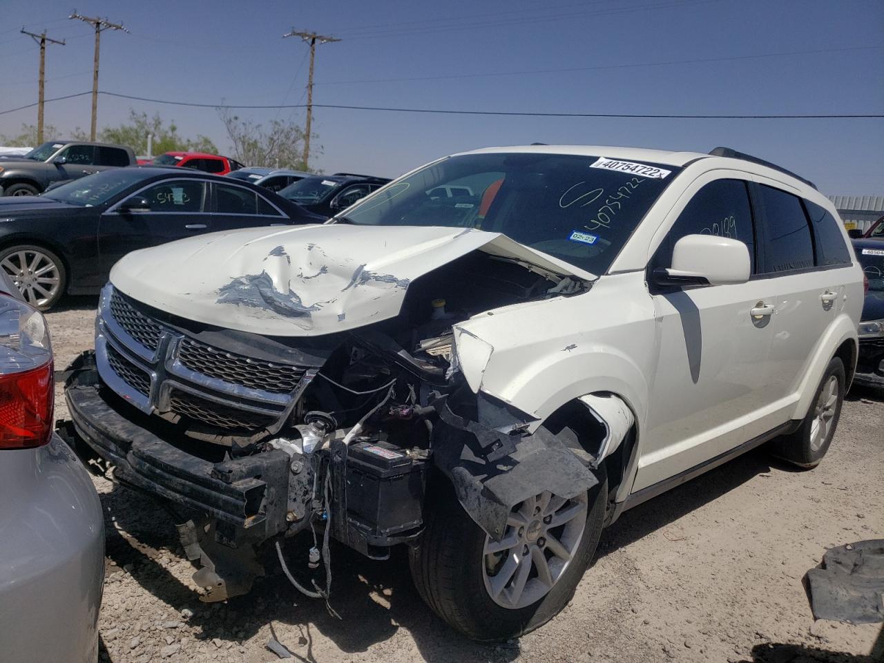 Photo 2 from auction – 2014 DODGE JOURNEY CR with VIN 3C4PDCBBXET119140