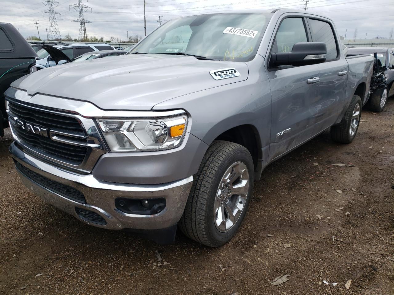 Photo 2 from auction – 2021 RAM 1500 BIG H with VIN 1C6RRFFG1MN789098