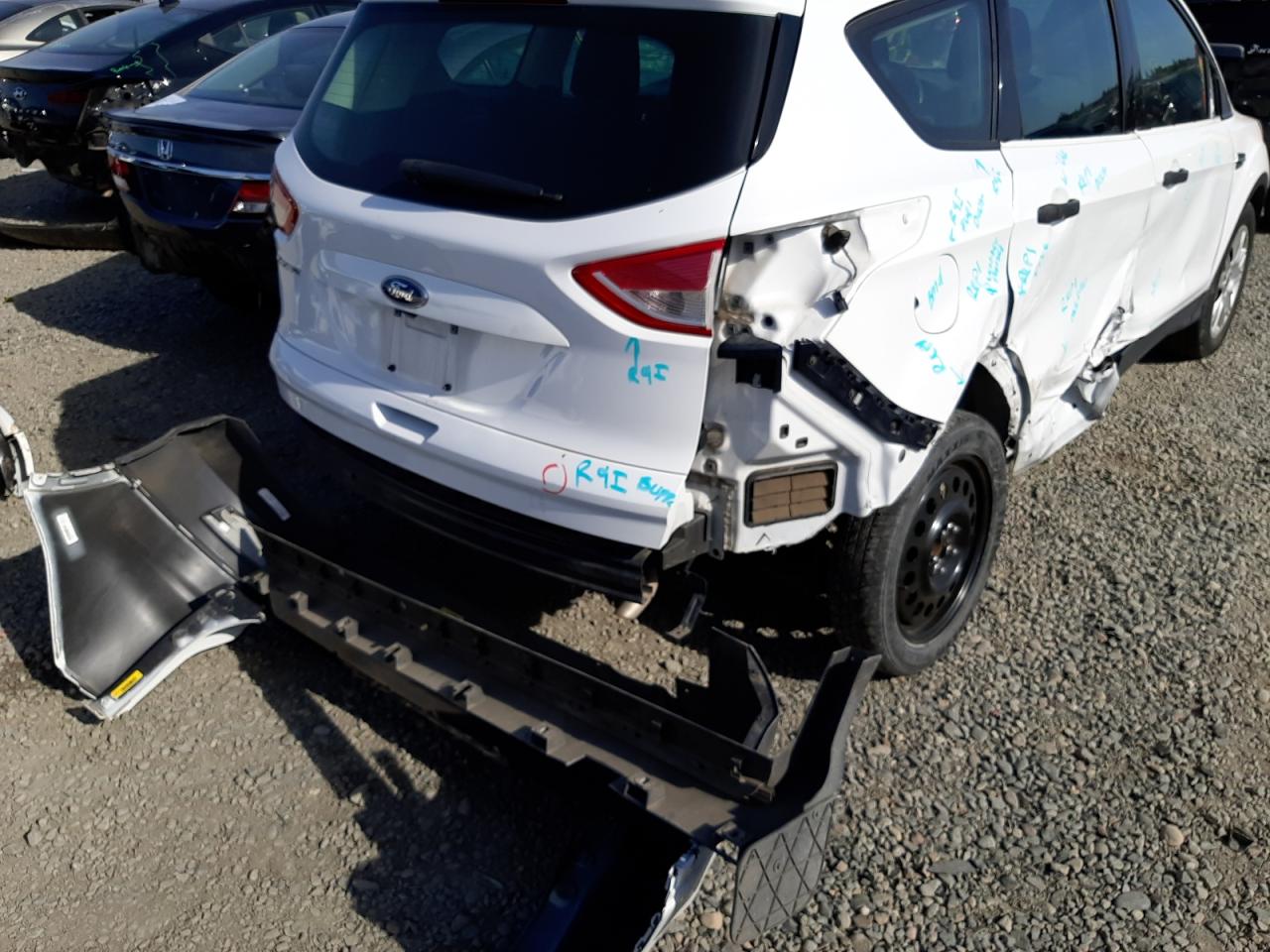 Photo 9 from auction – 2016 FORD ESCAPE S with VIN 1FMCU0F74GUC44383