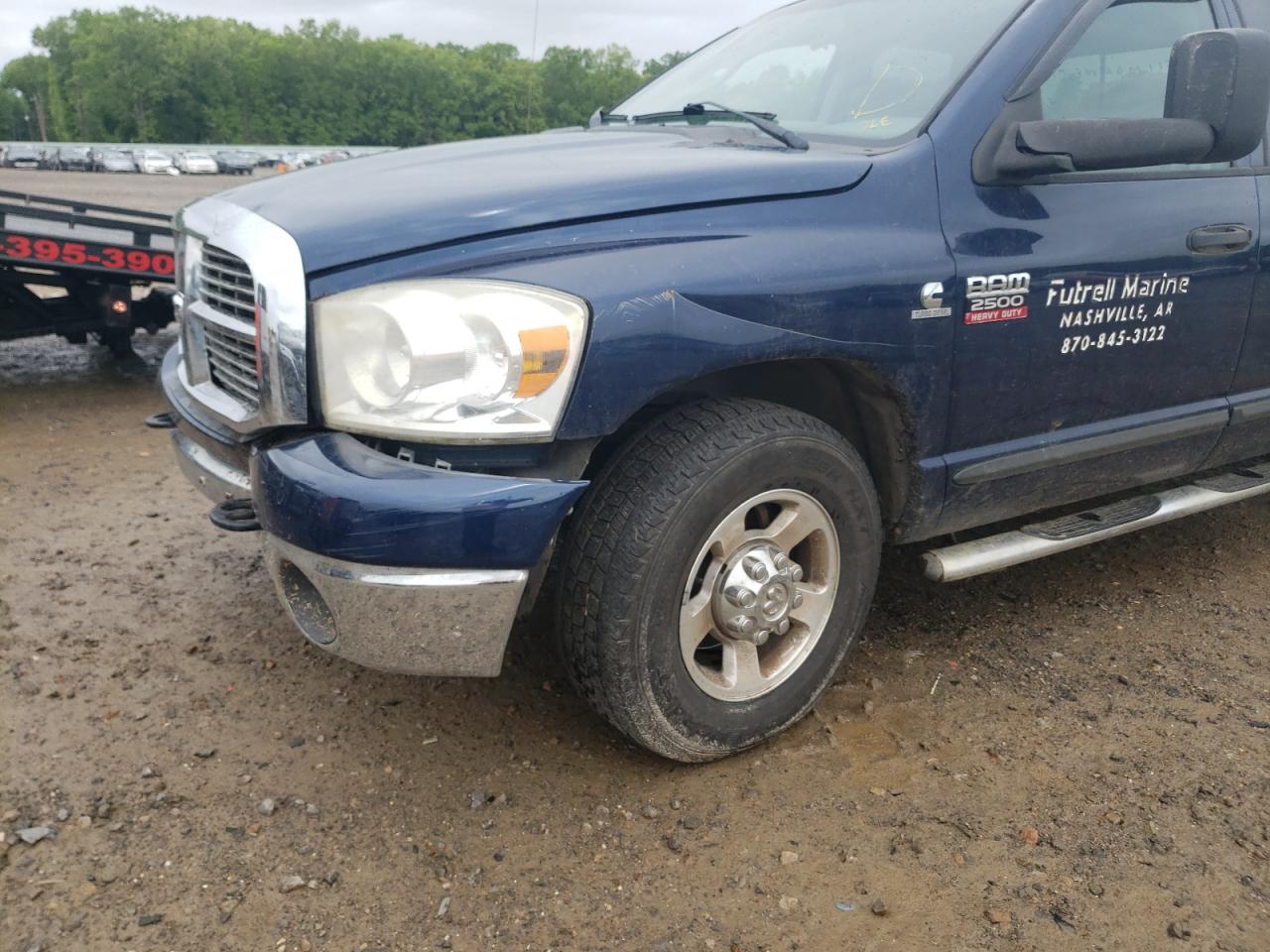 Photo 9 from auction – 2007 DODGE RAM 2500 S with VIN 3D7KR28A57G839306