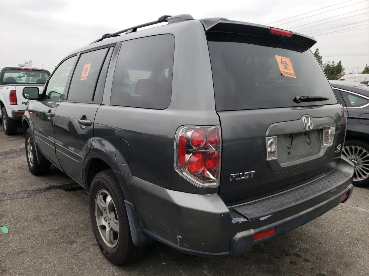 Photo 3 from auction – 2007 HONDA PILOT EXL with VIN 2HKYF18537H521251