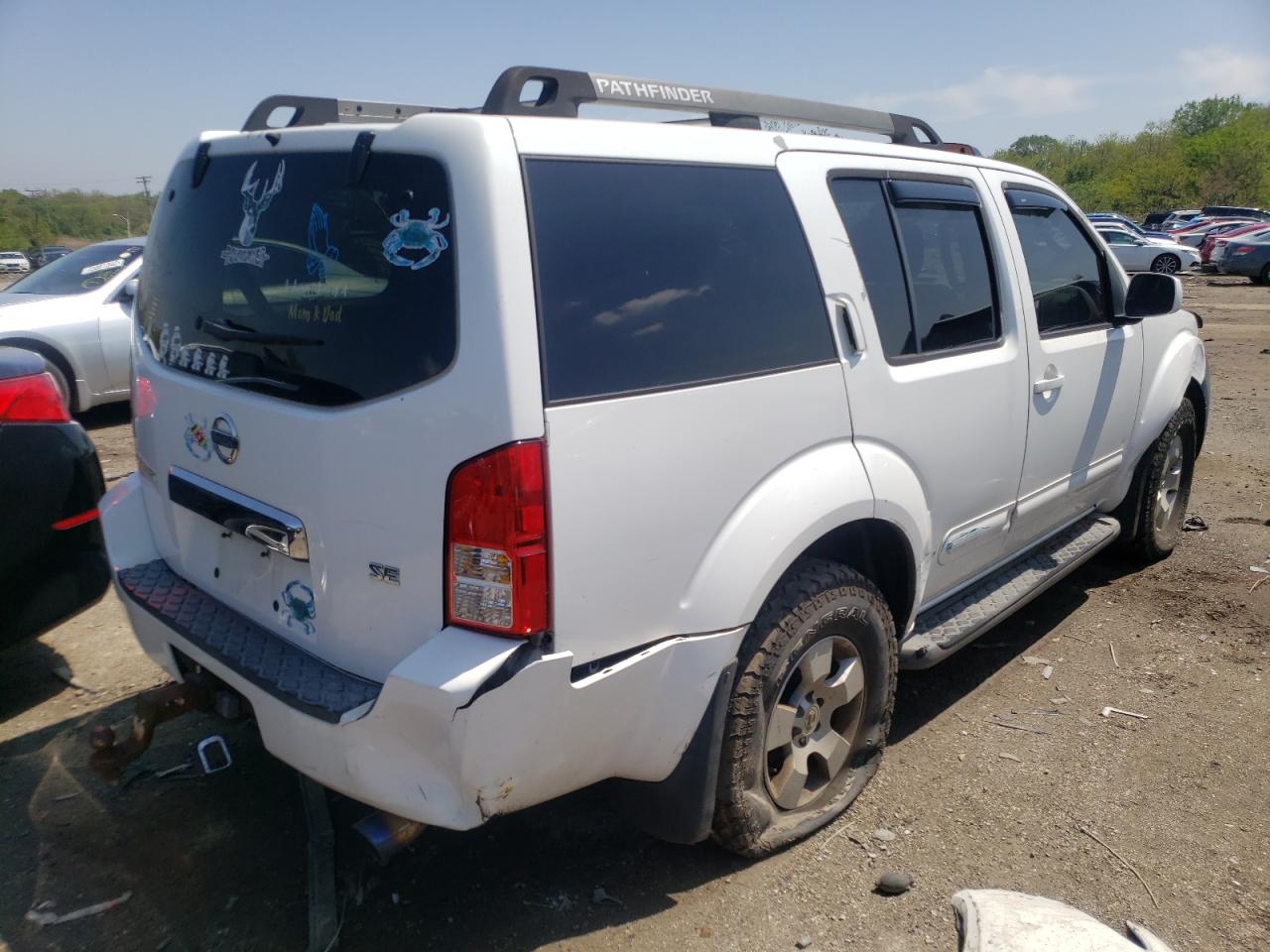 Photo 4 from auction – 2005 NISSAN PATHFINDER with VIN 5N1AR18W45C783432