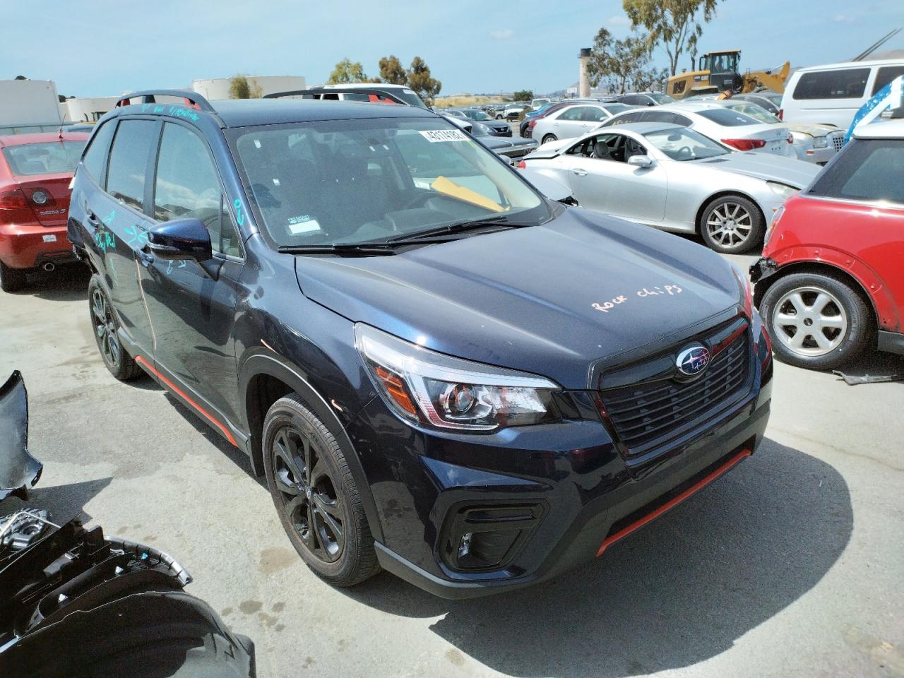 SUBARU FORESTER S 2020 with VIN JF2SKARC2LH590506 - Photo from auction