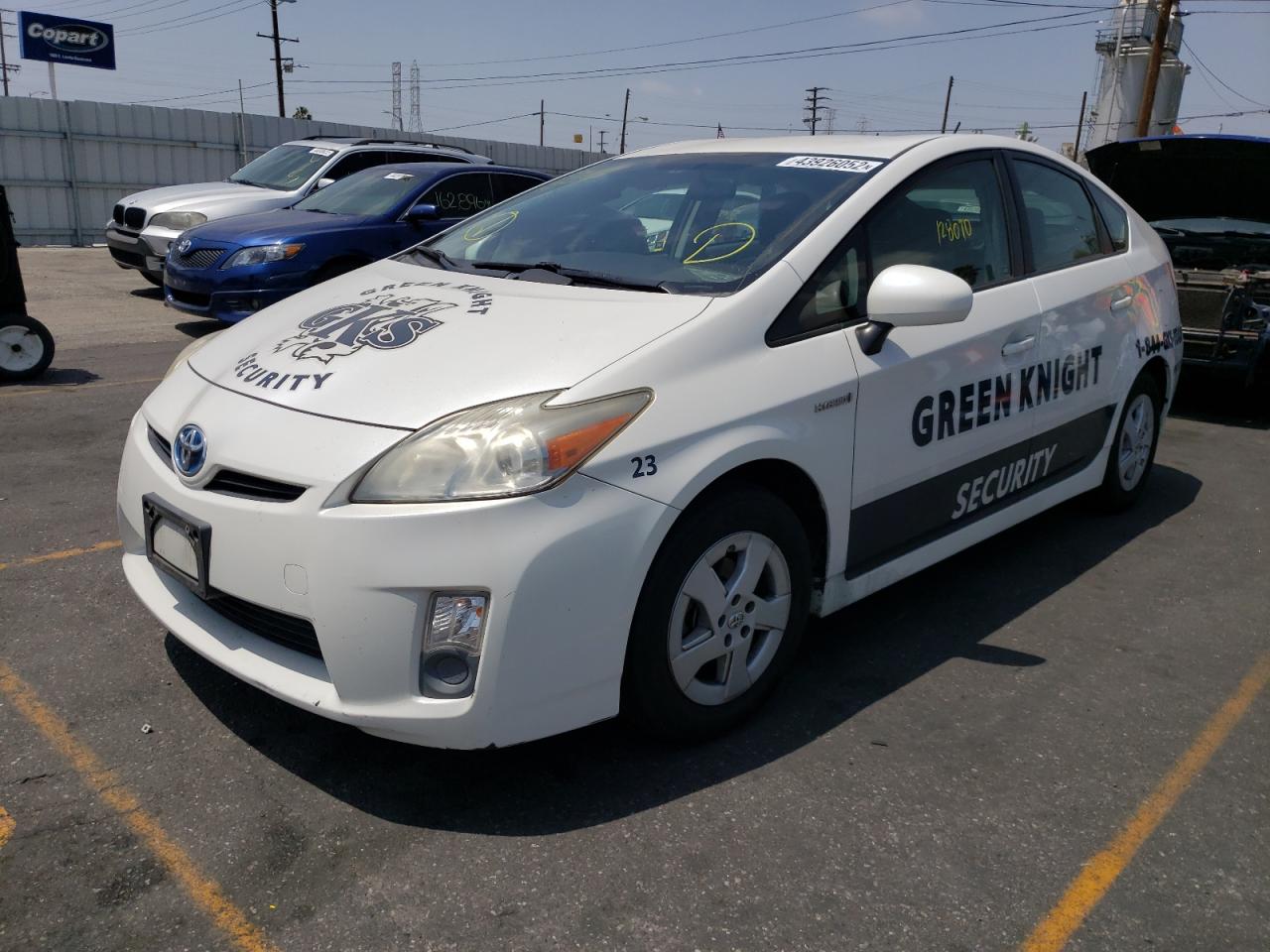 Photo 2 from auction – 2011 TOYOTA PRIUS with VIN JTDKN3DU1B0284914