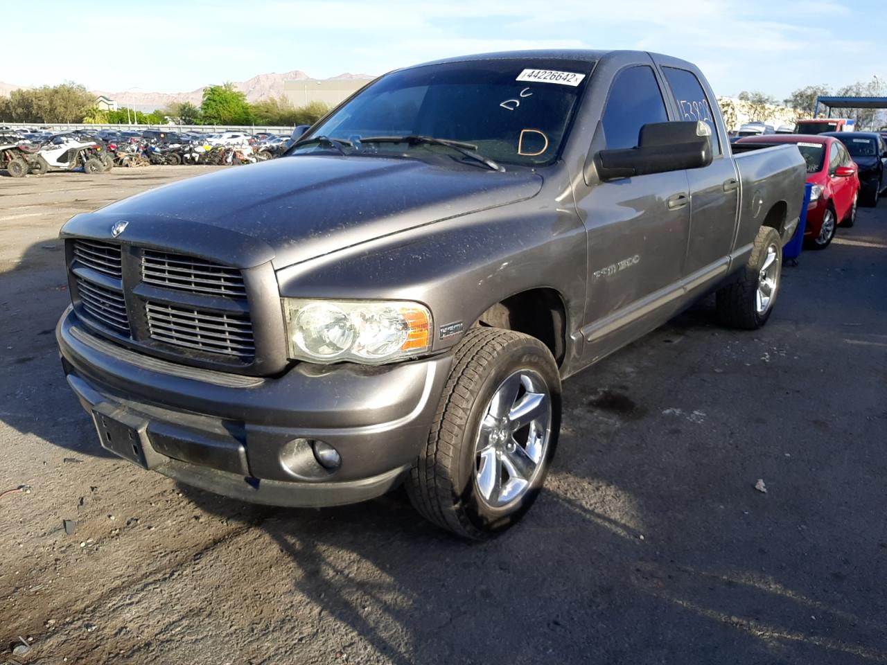 Photo 2 from auction – 2004 DODGE RAM 1500 S with VIN 1D7HA18D44S542912