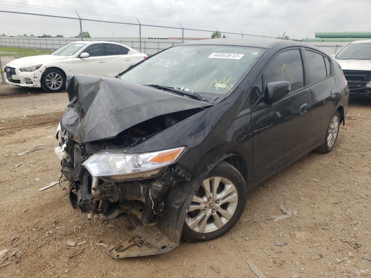 Photo 2 from auction – 2012 HONDA INSIGHT EX with VIN JHMZE2H74CS002573