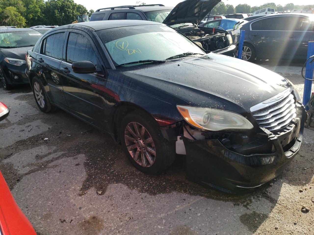 CHRYSLER 200 TOURIN 2012 with VIN 1C3CCBBB7CN166767 - Photo from auction