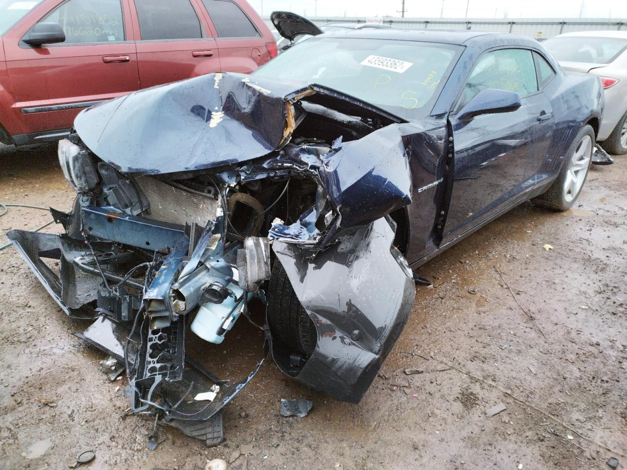 Photo 2 from auction – 2011 CHEVROLET CAMARO LT with VIN 2G1FC1ED0B9119140
