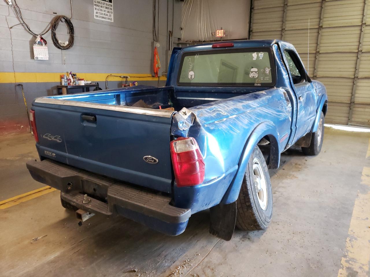 Photo 4 from auction – 2001 FORD RANGER with VIN 1FTYR11U61TA32032