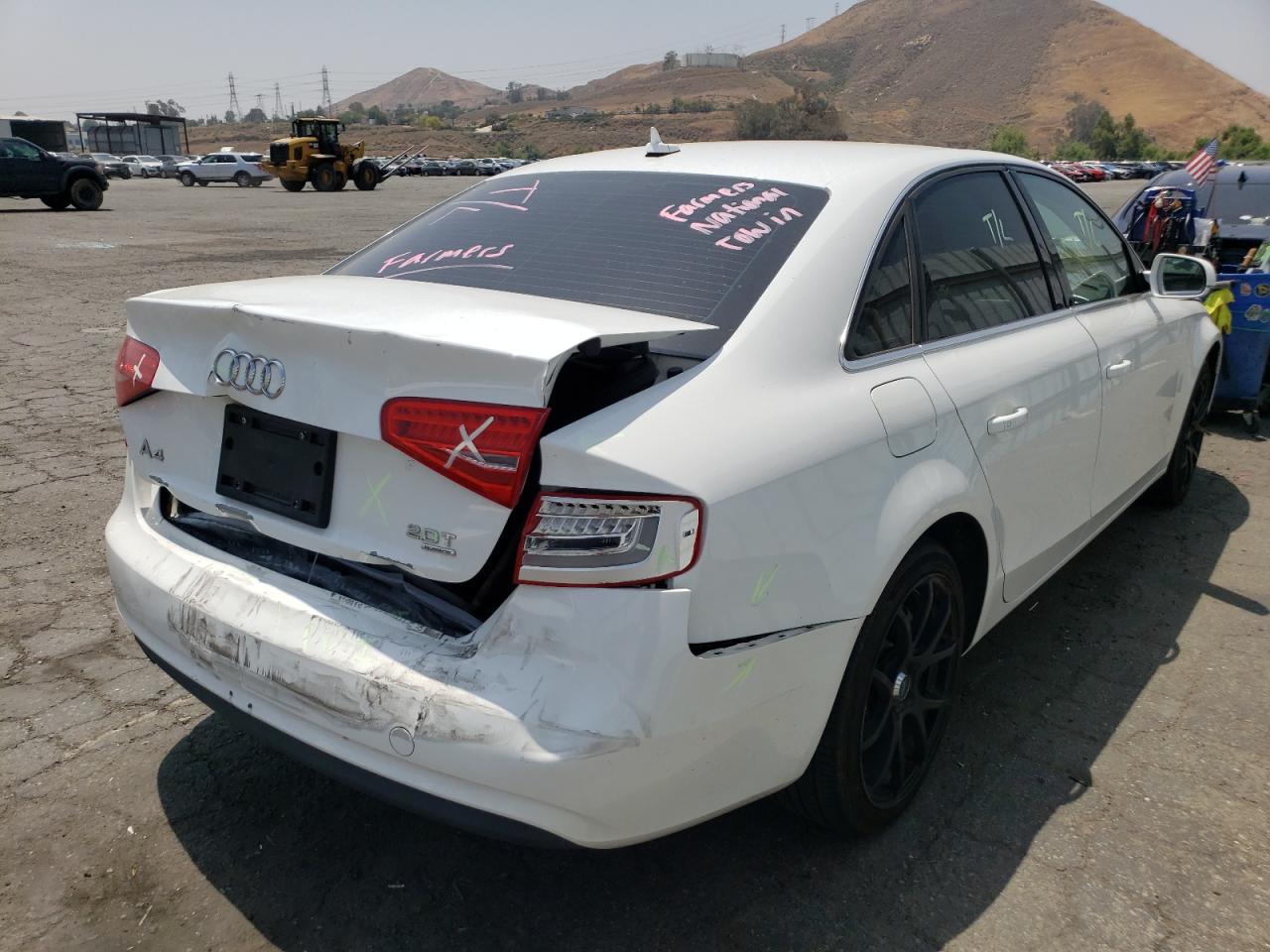 Photo 4 from auction – 2013 AUDI A4 PREMIUM with VIN WAUBFAFL6DA051627