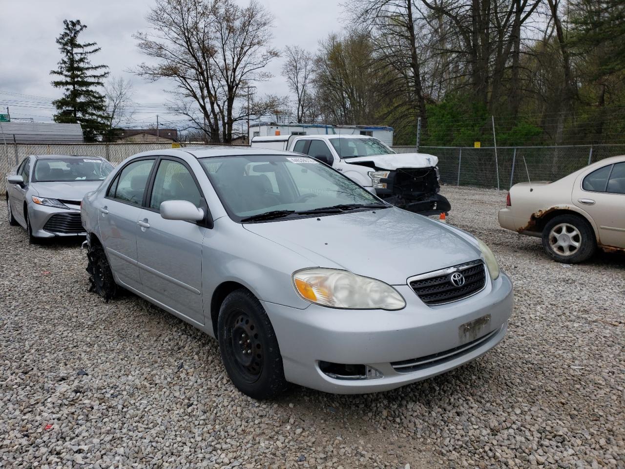 TOYOTA COROLLA CE 2008 with VIN 2T1BR32E68C873228 - Photo from auction
