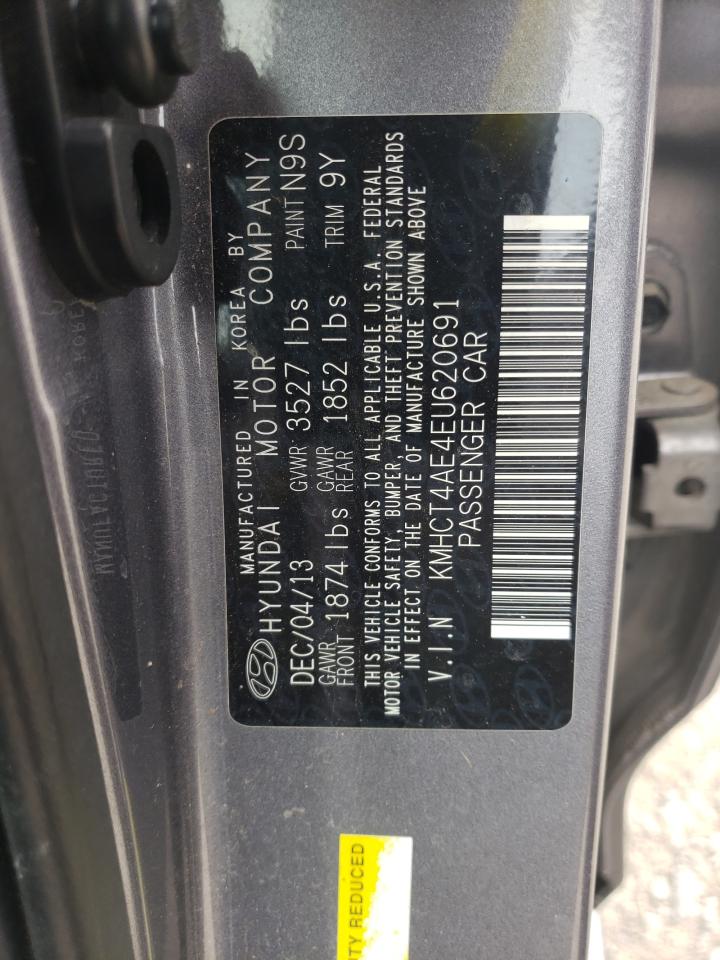 Photo 10 from auction – 2014 HYUNDAI ACCENT GLS with VIN KMHCT4AE4EU620691