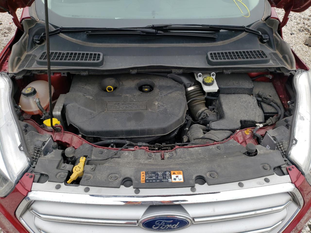 Photo 7 from auction – 2017 FORD ESCAPE TIT with VIN 1FMCU9J95HUA14723