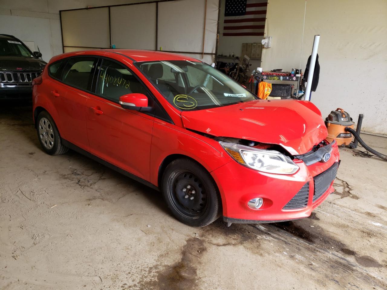 FORD FOCUS SE 2012 with VIN 1FAHP3K29CL139292 - Photo from auction