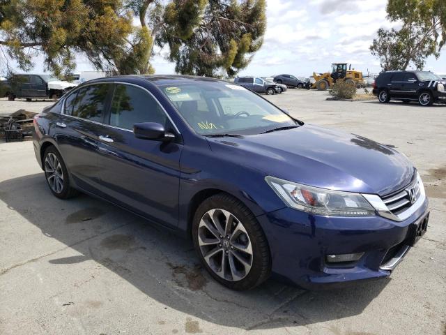 HONDA ACCORD SPO 2014 with VIN 1HGCR2F50EA237947 - Photo from auction