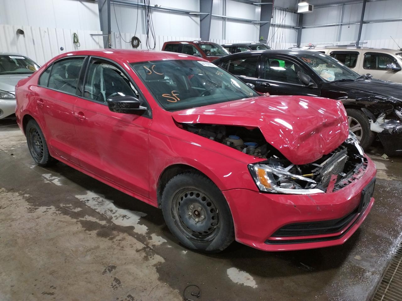 Photo 1 from auction – 2015 VOLKSWAGEN JETTA BASE with VIN 3VW2K7AJ2FM298489