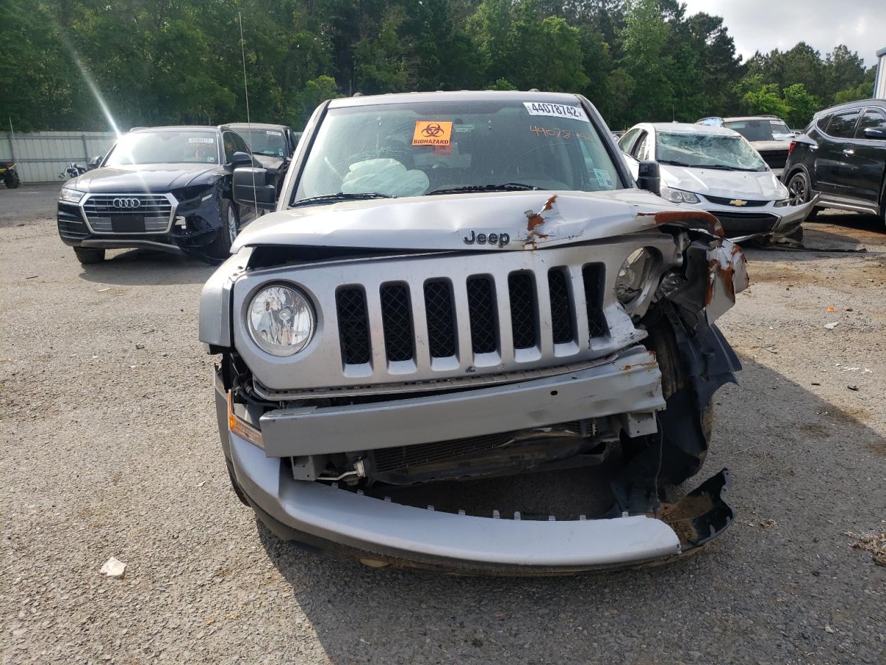 Photo 9 from auction – 2016 JEEP PATRIOT SP with VIN 1C4NJPBA8GD527031
