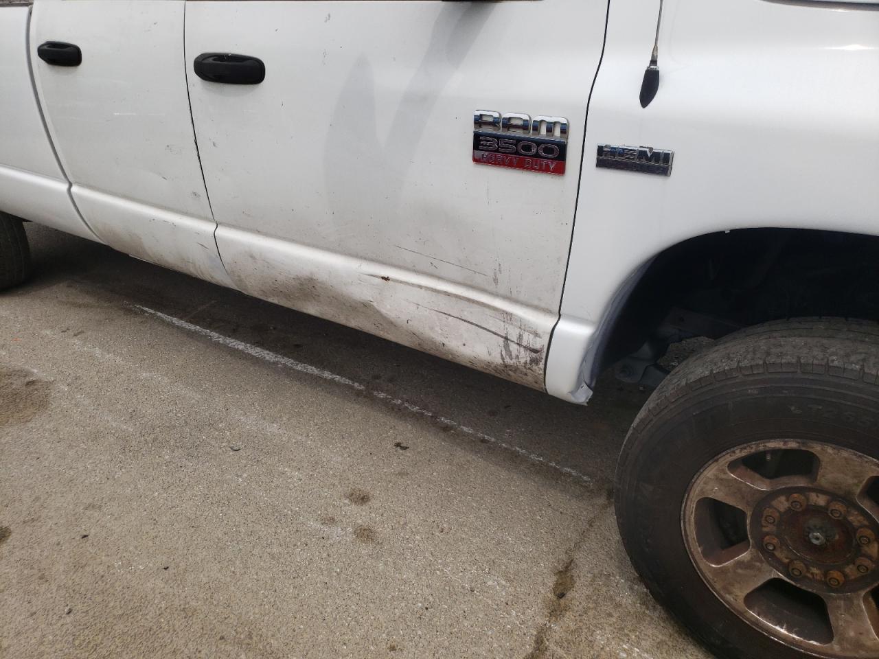 Photo 9 from auction – 2008 DODGE RAM 3500 S with VIN 3D7MX38A08G165278