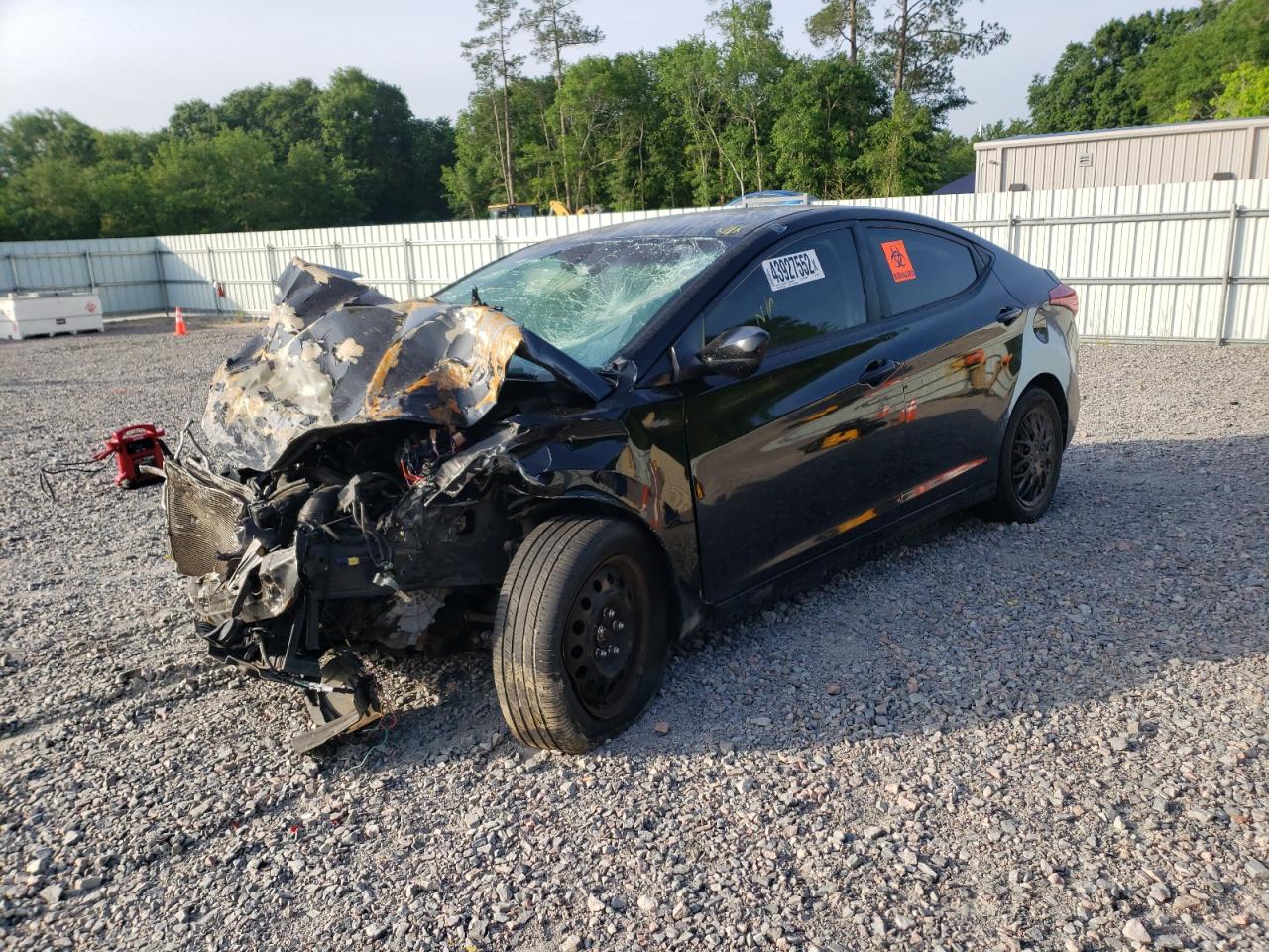 Photo 15 from auction – 2012 HYUNDAI ELANTRA with VIN 5NPDH4AE1CH068780