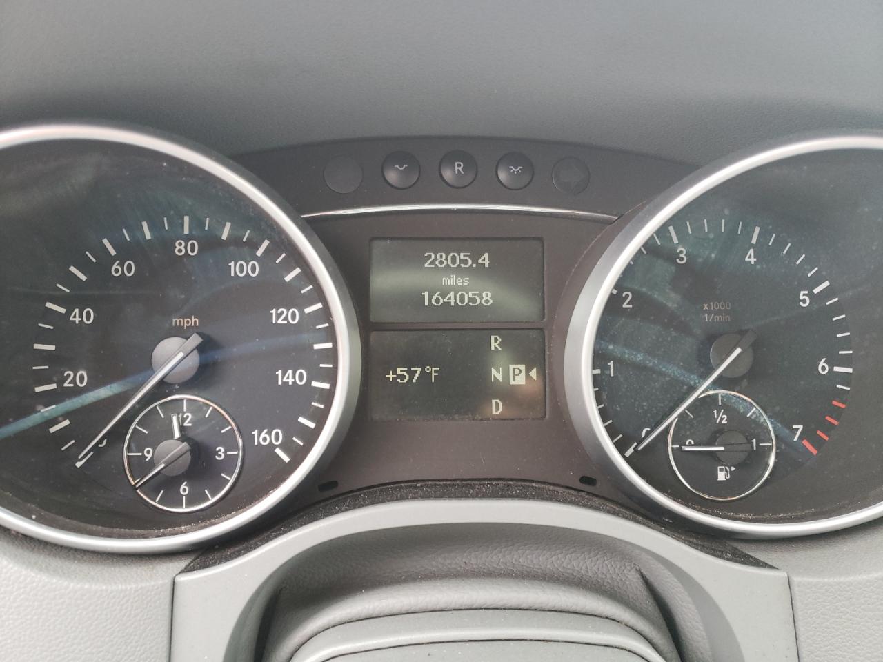 Photo 8 from auction – 2007 MERCEDES-BENZ ML 350 with VIN 4JGBB86E47A229561