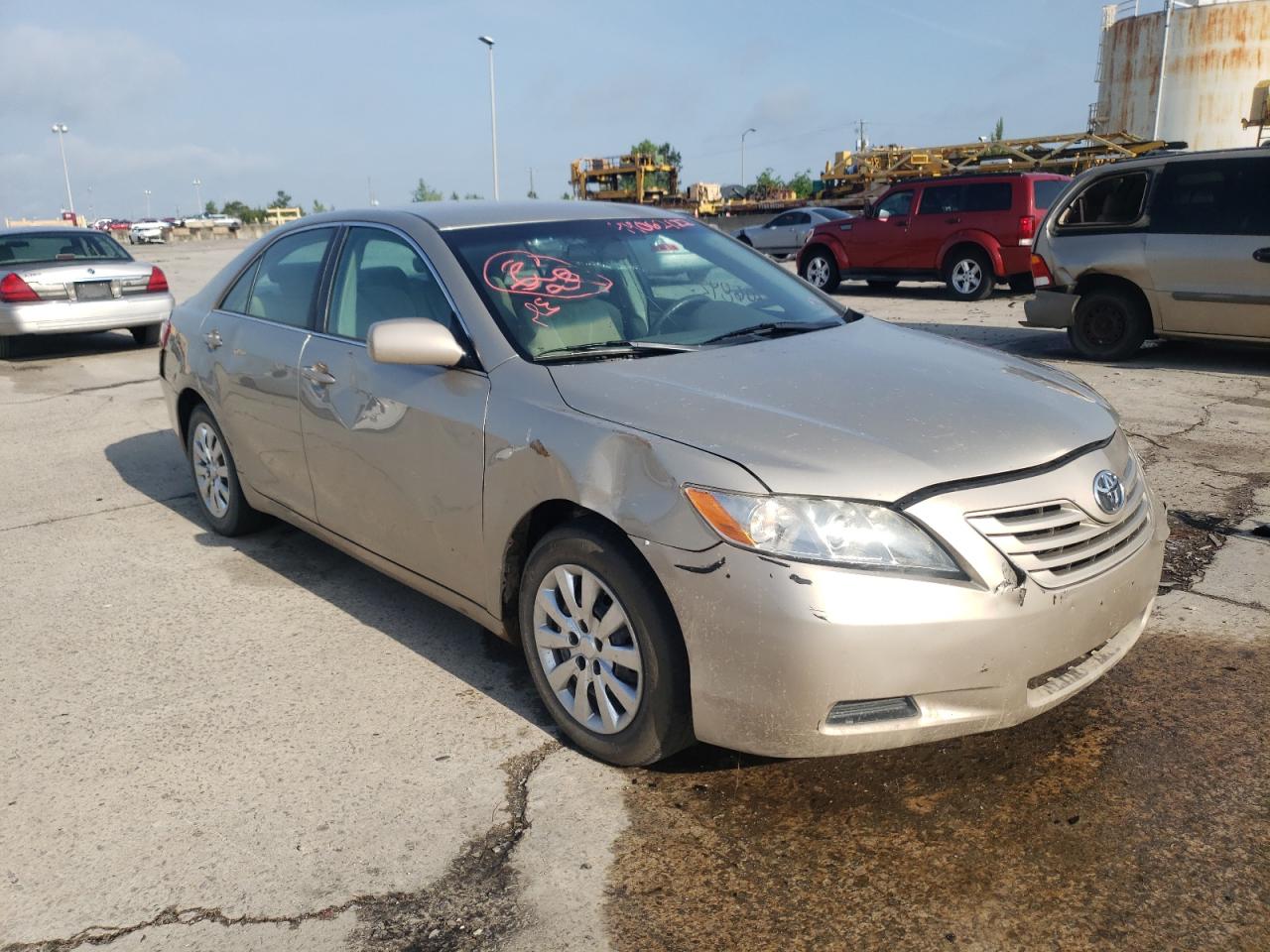 TOYOTA CAMRY CE 2007 with VIN 4T1BE46K57U046559 - Photo from auction