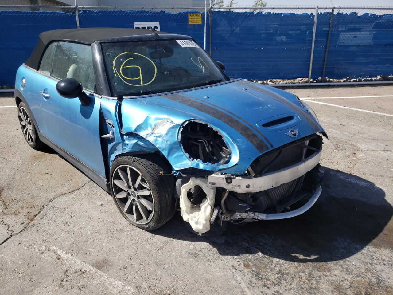 MINI COOPER S 2017 with VIN WMWWG9C38H3C82334 - Photo from auction