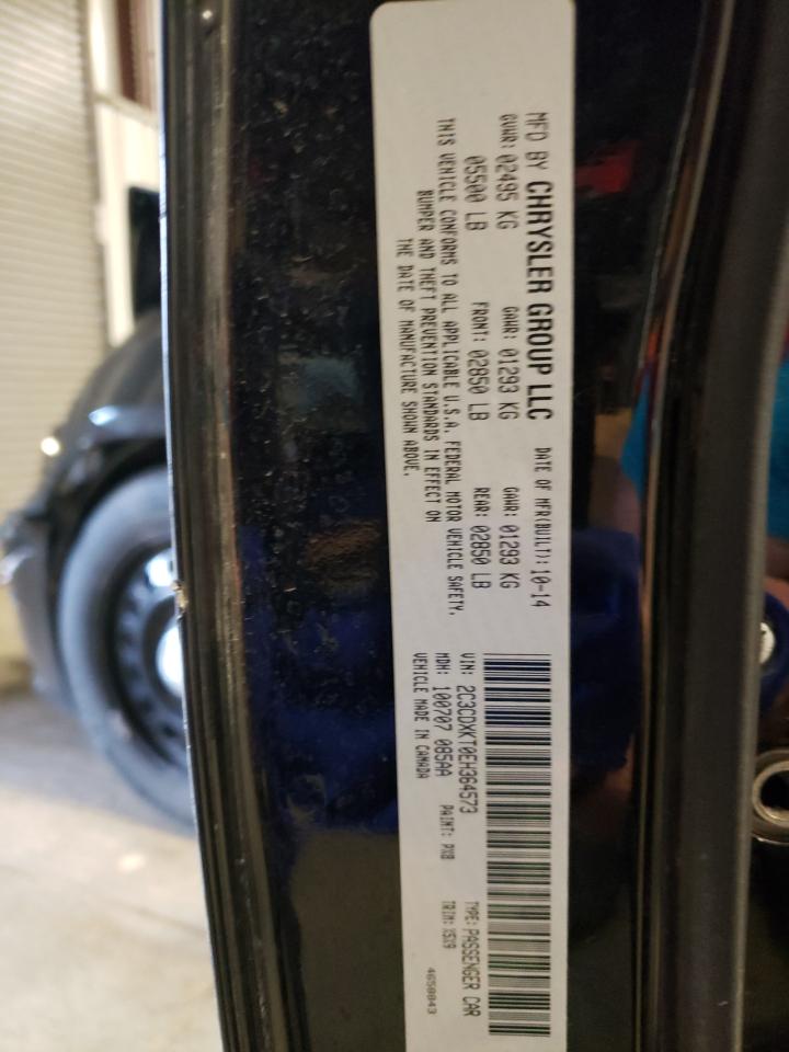 Photo 10 from auction – 2014 DODGE CHARGER PO with VIN 2C3CDXKT0EH364573