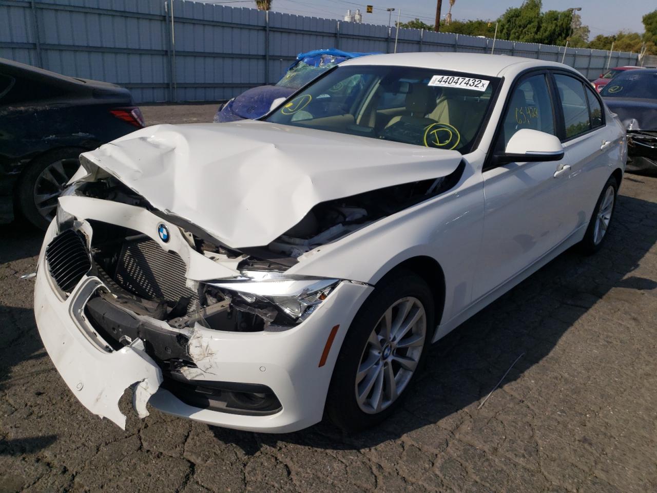 Photo 2 from auction – 2016 BMW 320 I with VIN WBA8E1G56GNT34829