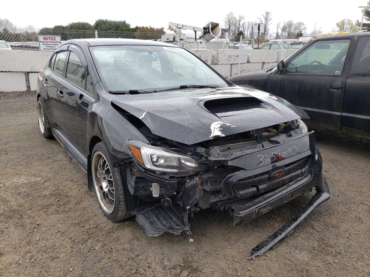 SUBARU WRX PREMIU 2016 with VIN JF1VA1L6XG9833891 - Photo from auction