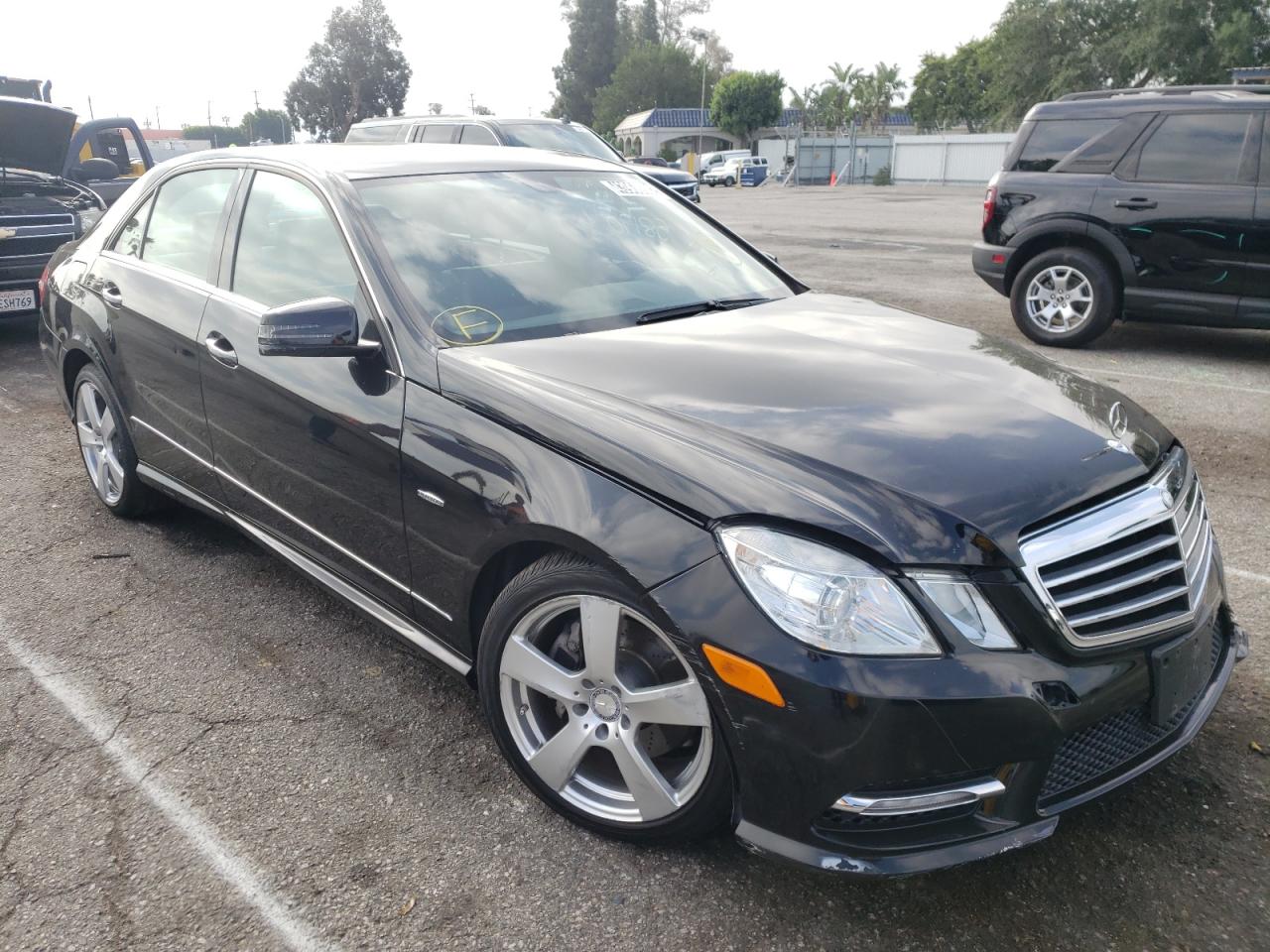 MERCEDES-BENZ E 350 2012 with VIN WDDHF5KB1CA588637 - Photo from auction