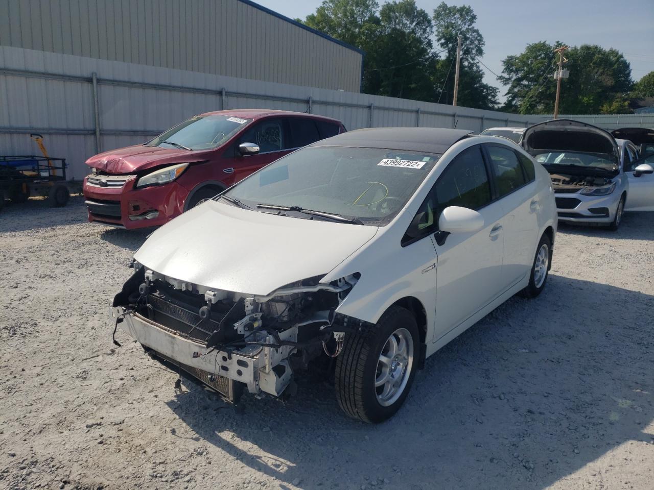 Photo 2 from auction – 2011 TOYOTA PRIUS with VIN JTDKN3DUXB1399327