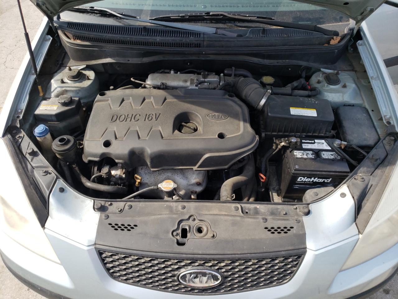 Photo 7 from auction – 2007 KIA RIO BASE with VIN KNADE123076211669