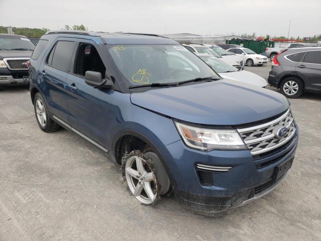 FORD EXPLORER X 2018 with VIN 1FM5K7D89JGA25279 - Photo from auction