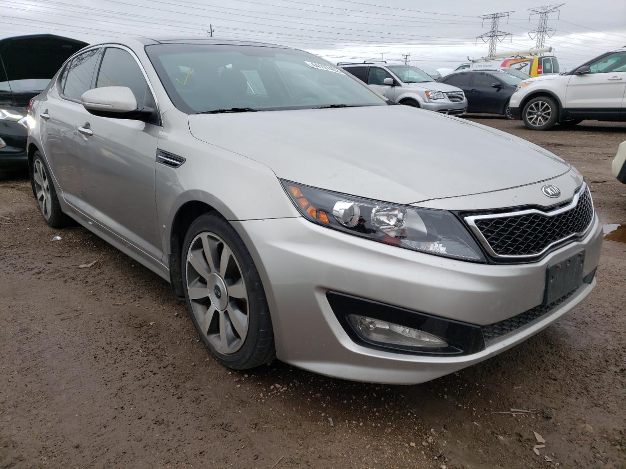 KIA OPTIMA SX 2013 with VIN 5XXGR4A63DG231400 - Photo from auction