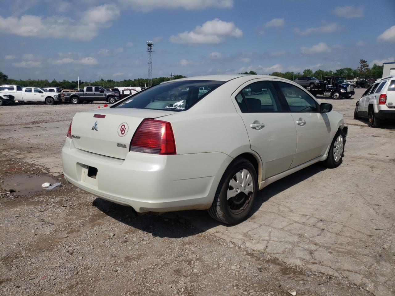 Photo 4 from auction – 2007 MITSUBISHI GALANT ES with VIN 4A3AB36F17E057698