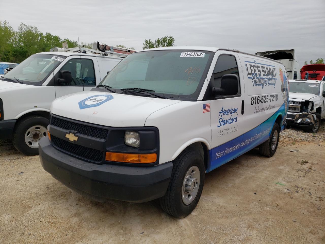 Photo 2 from auction – 2014 CHEVROLET EXPRESS G2 with VIN 1GCWGFCA2E1206080