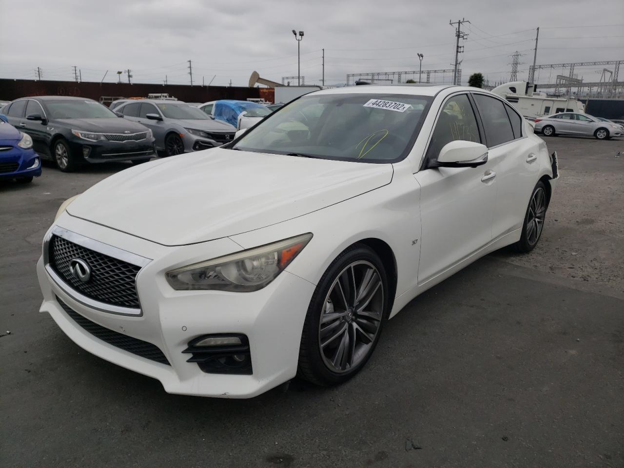 Photo 2 from auction – 2014 INFINITI Q50 BASE with VIN JN1BV7AP9EM678358