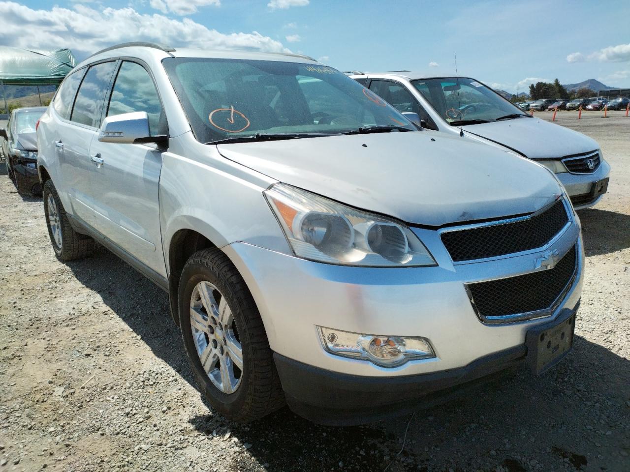 Photo 9 from auction – 2011 CHEVROLET TRAVERSE L with VIN 1GNKRGED4BJ342414
