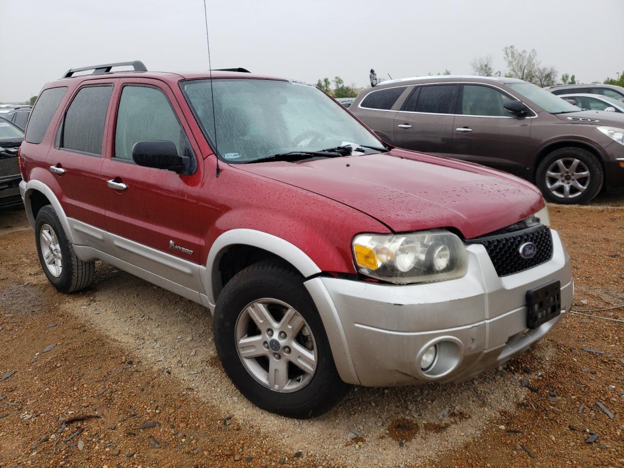 FORD ESCAPE HEV 2007 with VIN 1FMCU49H47KB37941 - Photo from auction