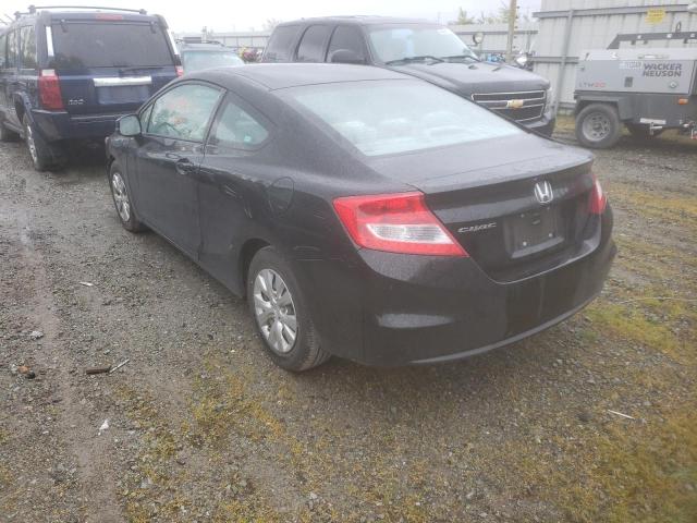 Photo 3 from auction – 2012 HONDA CIVIC LX with VIN 2HGFG3B57CH555481