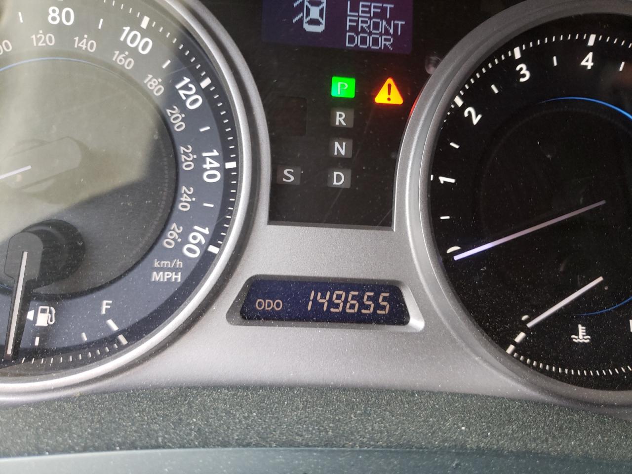 Photo 8 from auction – 2008 LEXUS IS 250 with VIN JTHBK262982069212