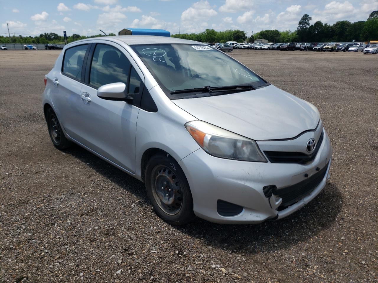 TOYOTA YARIS 2014 with VIN VNKKTUD36EA000671 - Photo from auction
