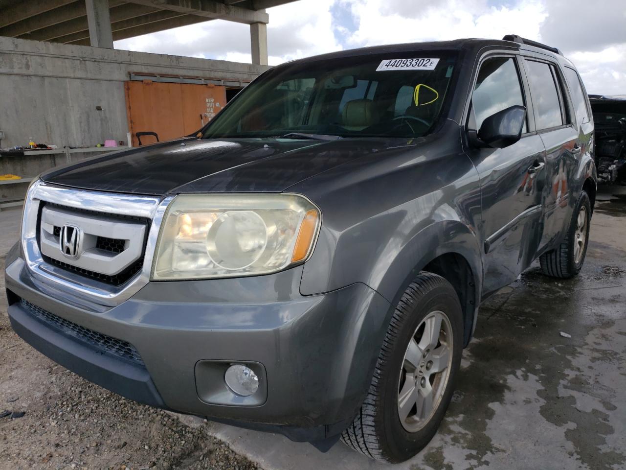 Photo 2 from auction – 2009 HONDA PILOT EXL with VIN 5FNYF485X9B014494