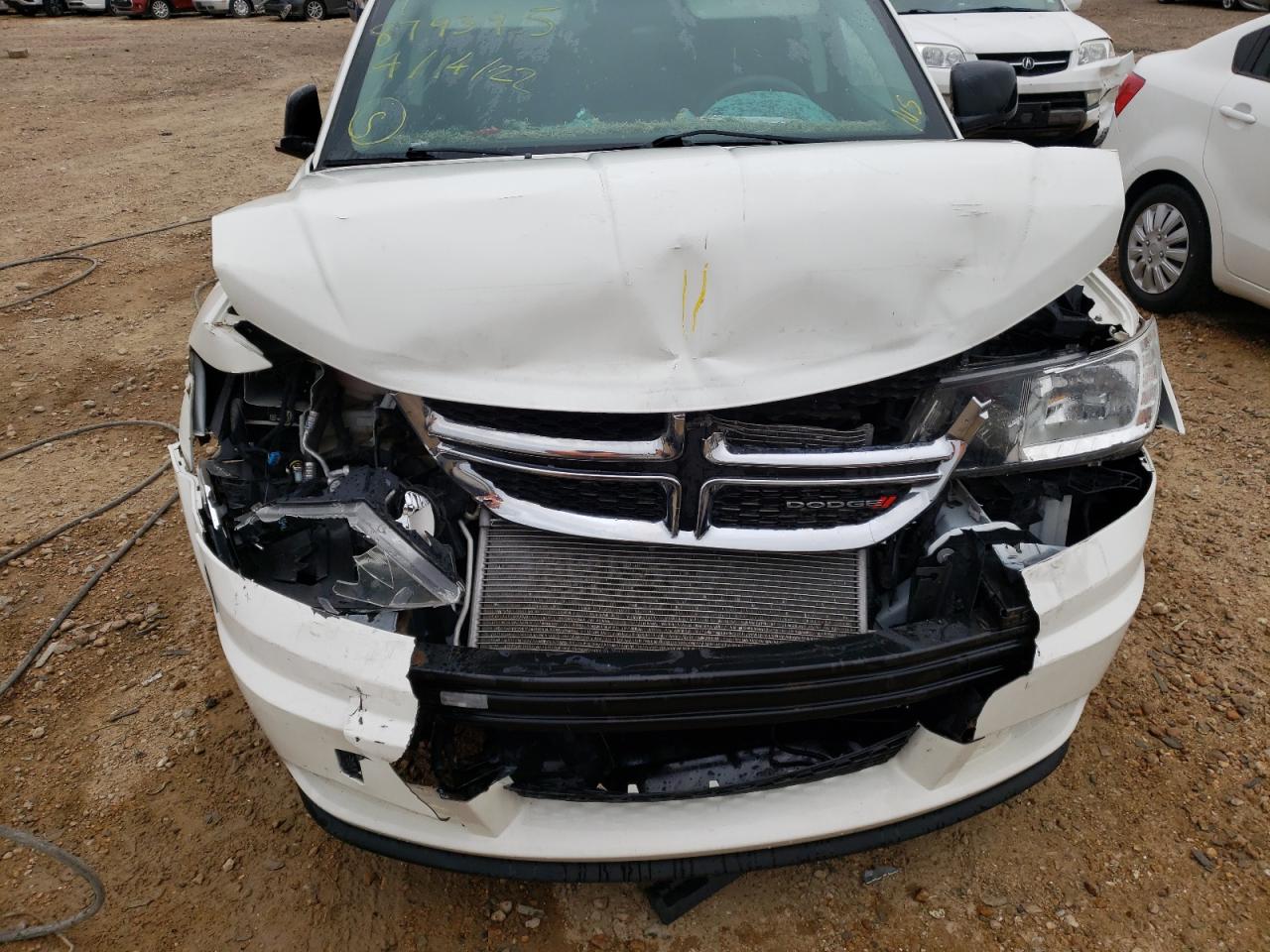 Photo 9 from auction – 2017 DODGE JOURNEY SE with VIN 3C4PDCAB5HT710112