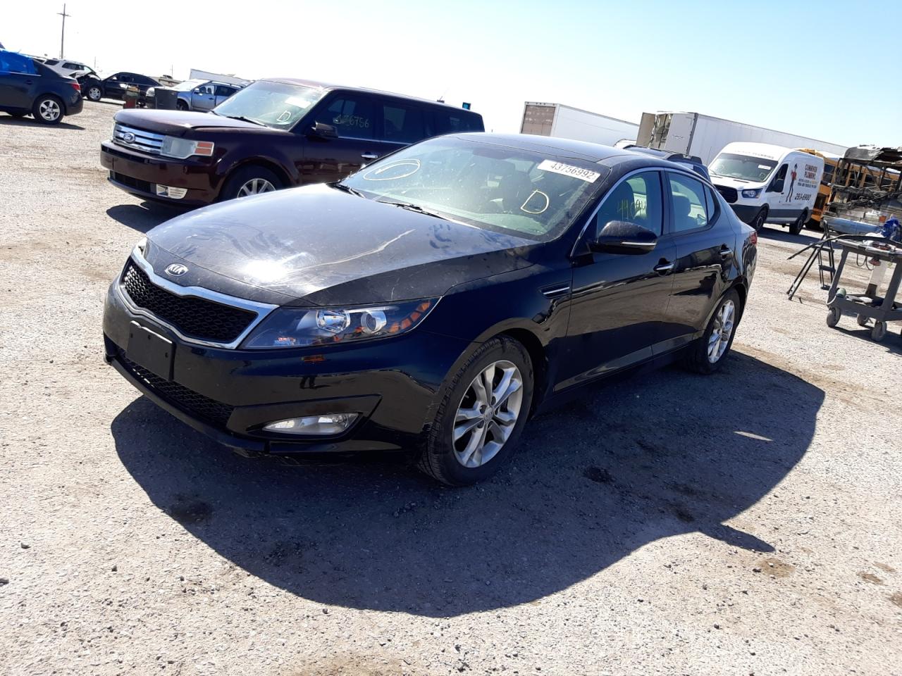Photo 2 from auction – 2013 KIA OPTIMA EX with VIN 5XXGN4A7XDG255391