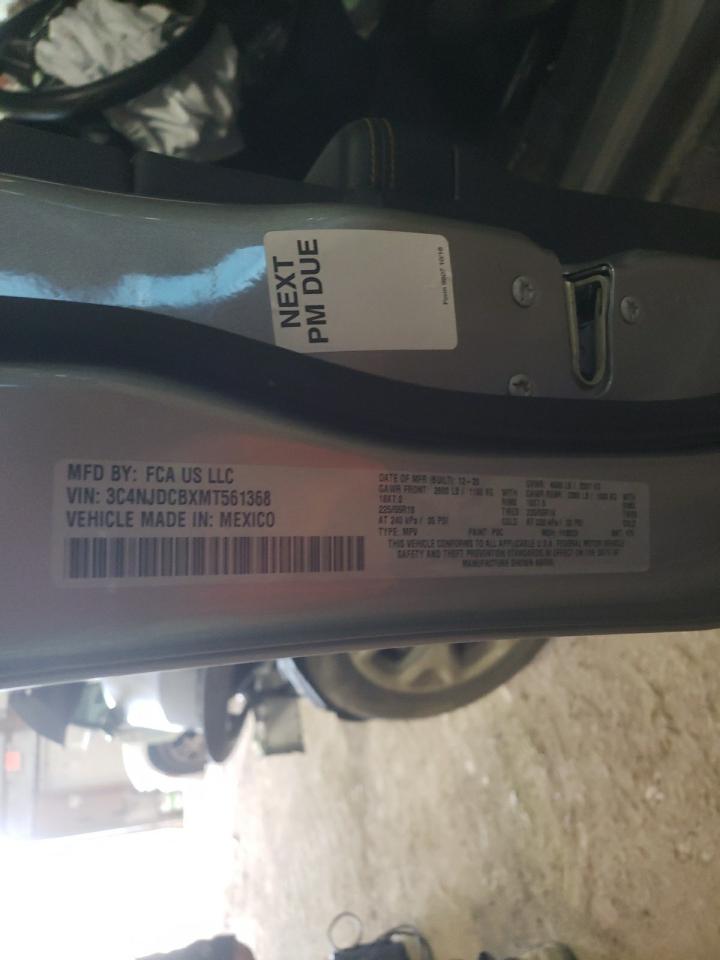 Photo 10 from auction – 2021 JEEP COMPASS LI with VIN 3C4NJDCBXMT561368
