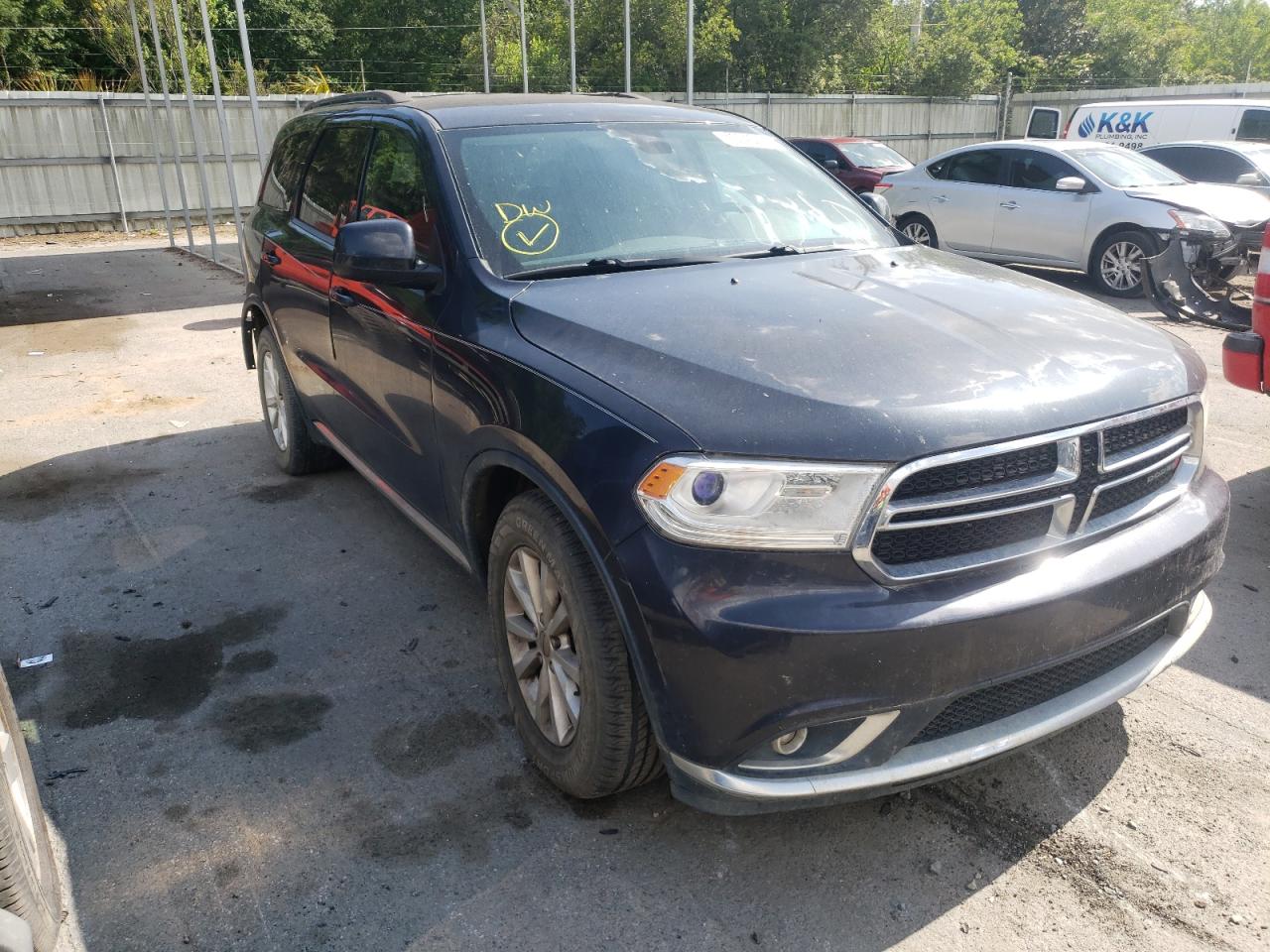DODGE DURANGO SX 2014 with VIN 1C4RDHAG3EC414353 - Photo from auction