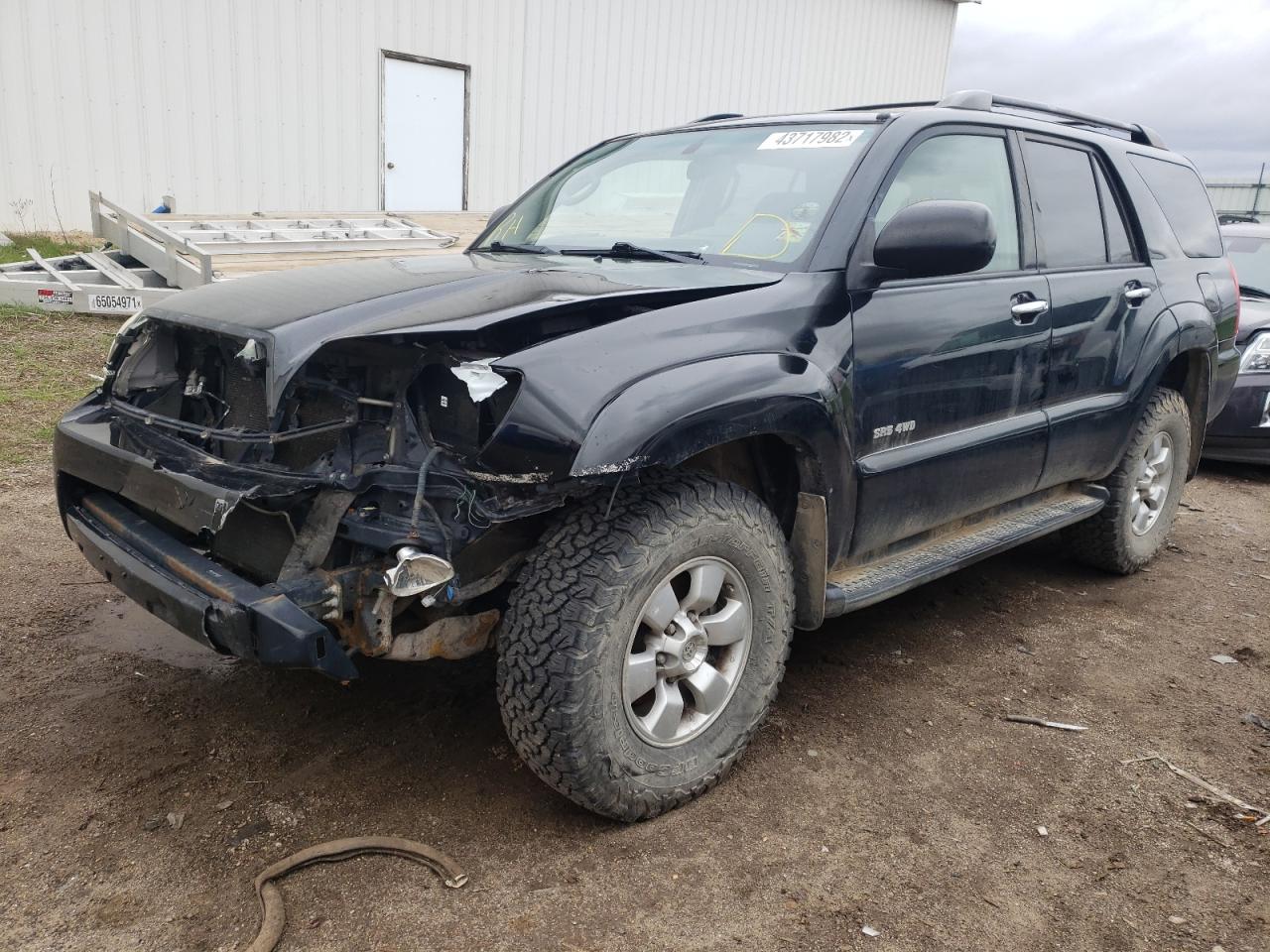 Photo 2 from auction – 2007 TOYOTA 4RUNNER SR with VIN JTEBU14R578103059